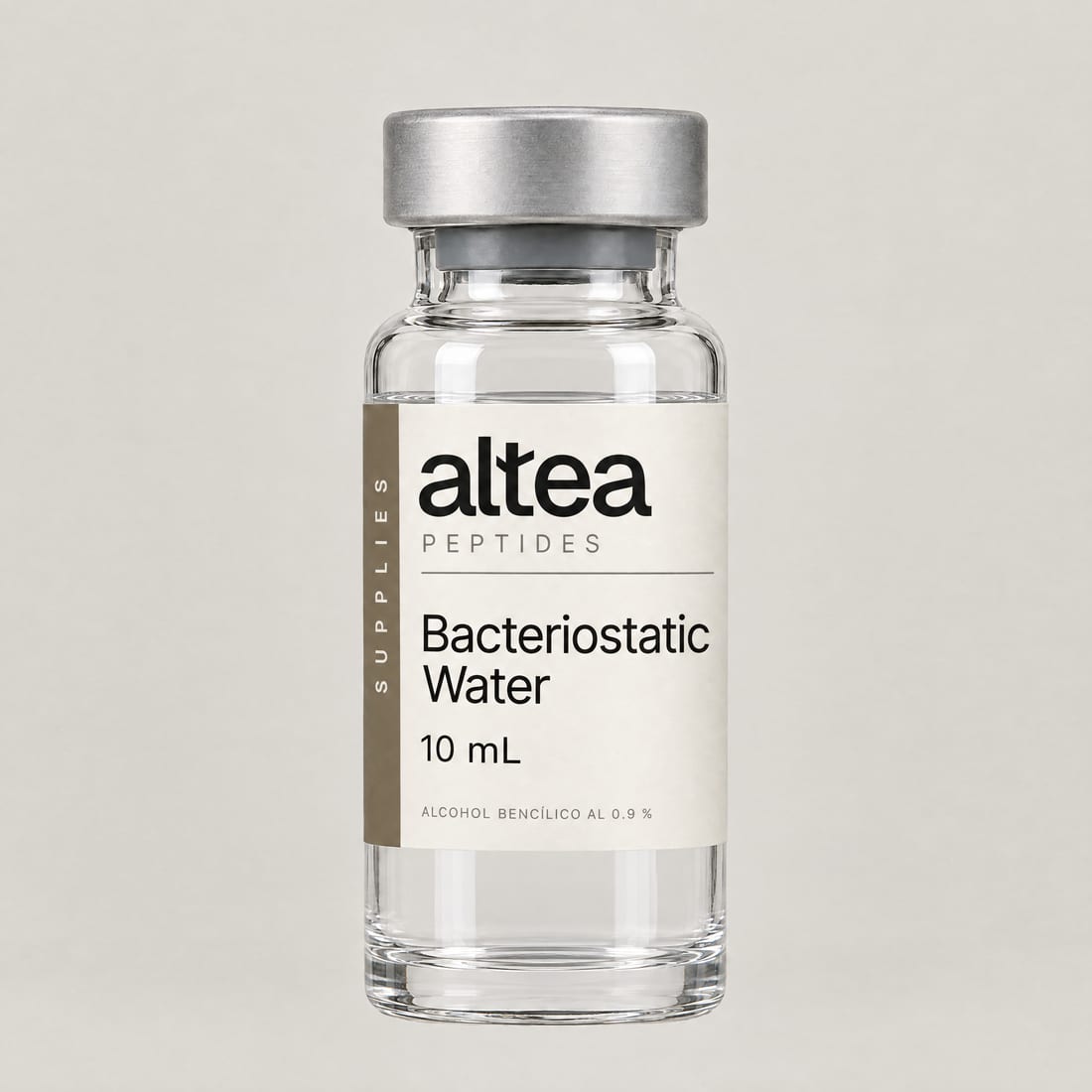 Vial de investigación de Bacteriostatic Water